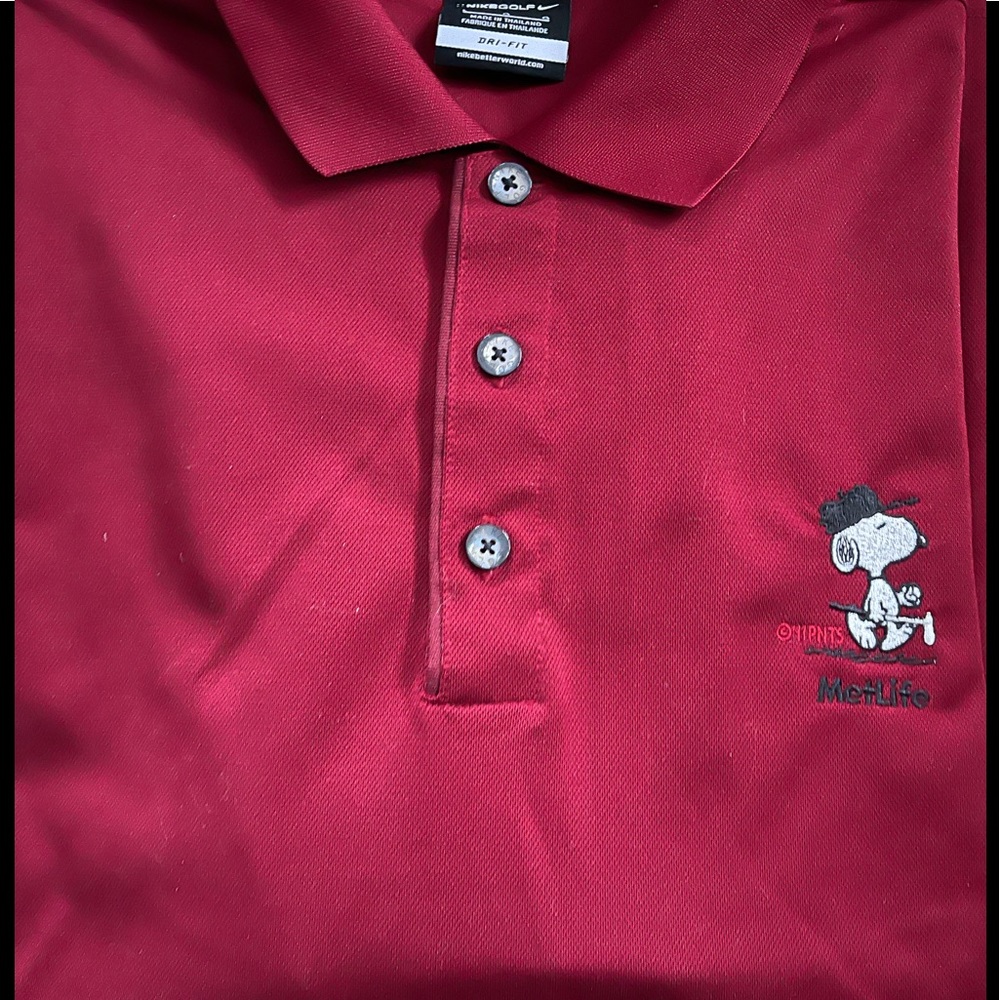 Mens Nike Dri-Fit Golf Shirt (Large)